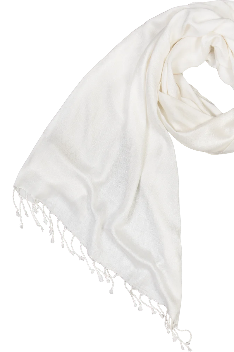 Damen Tuch Pashmina-Stil - offwhite