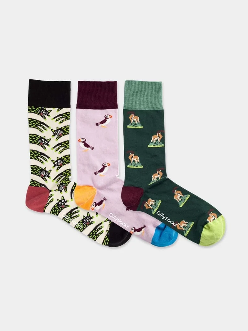 Cat & Puffin & Capricorn (3er Box)