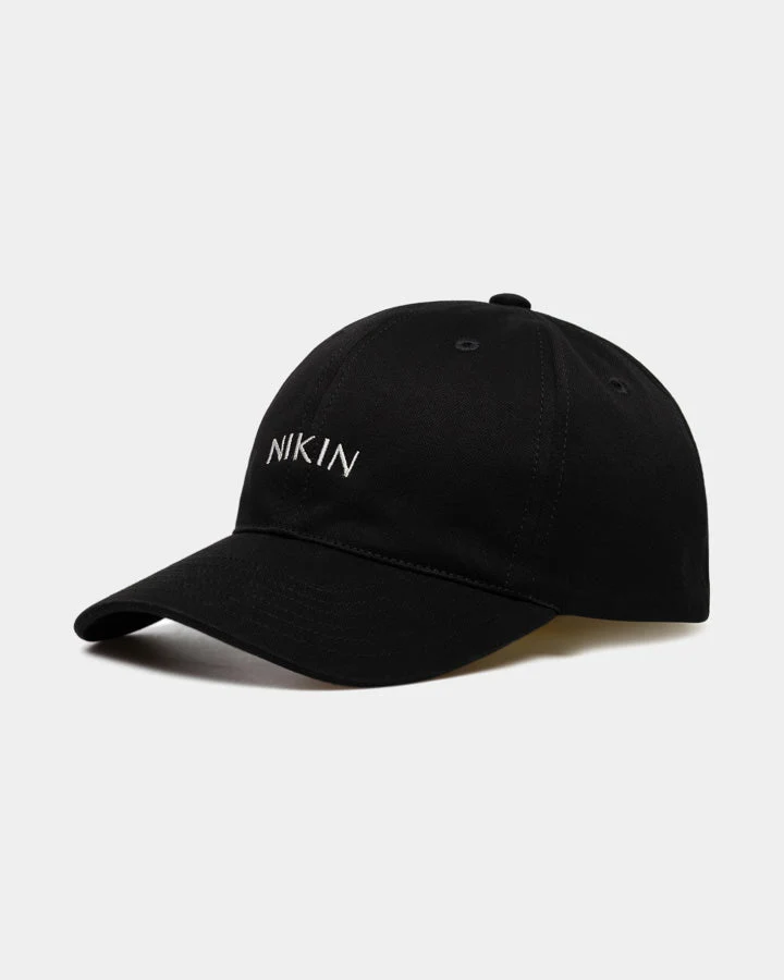 Schwarze Cap Tree Dad aus 100% Bio-Baumwolle von Nikin