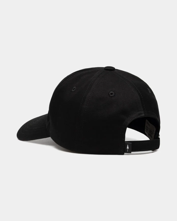 Schwarze Cap Tree Dad aus 100% Bio-Baumwolle von Nikin