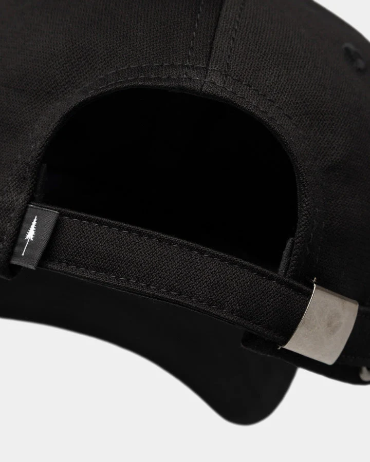 Schwarze Cap Tree Dad aus 100% Bio-Baumwolle von Nikin