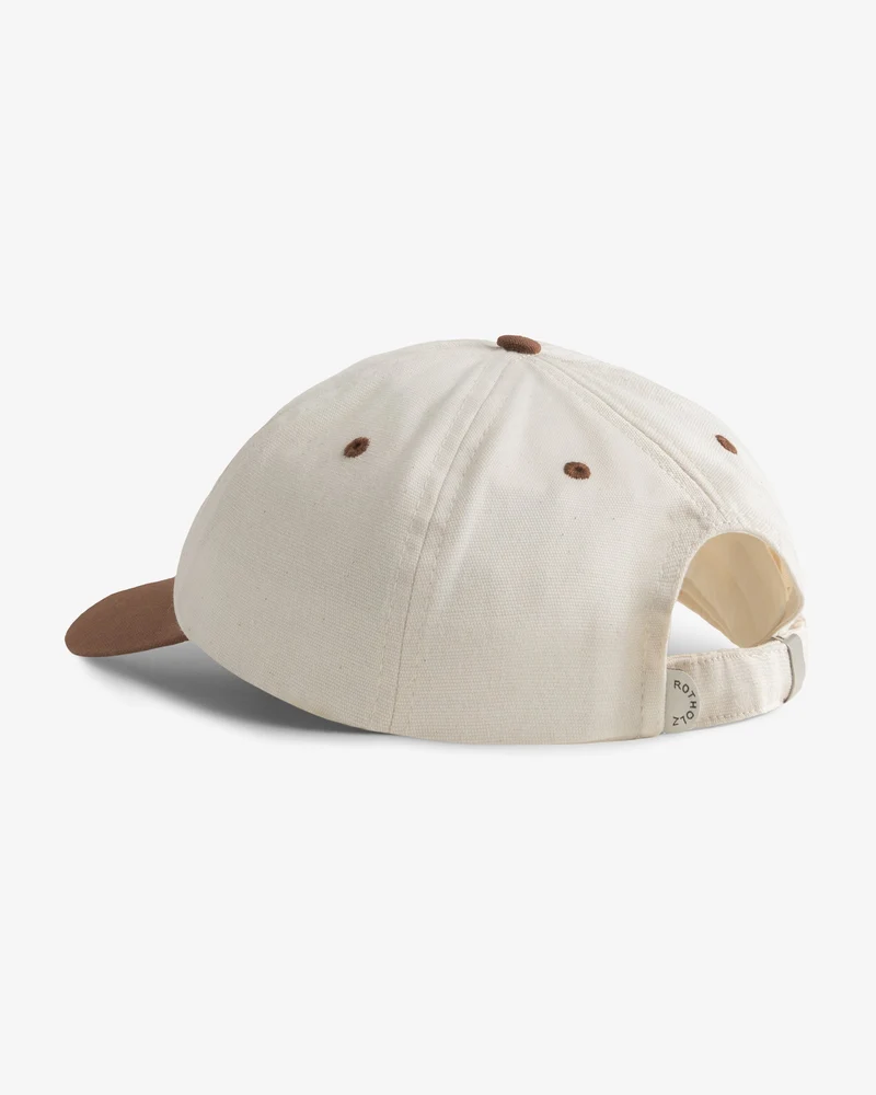 Beige Cap Floppy Reddouddo Logo aus Bio-Baumwolle von Rotholz