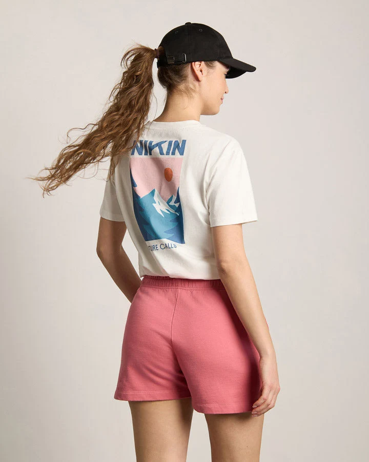 Weisses T-Shirt Tree Nature Calls aus Bio-Baumwolle von Nikin