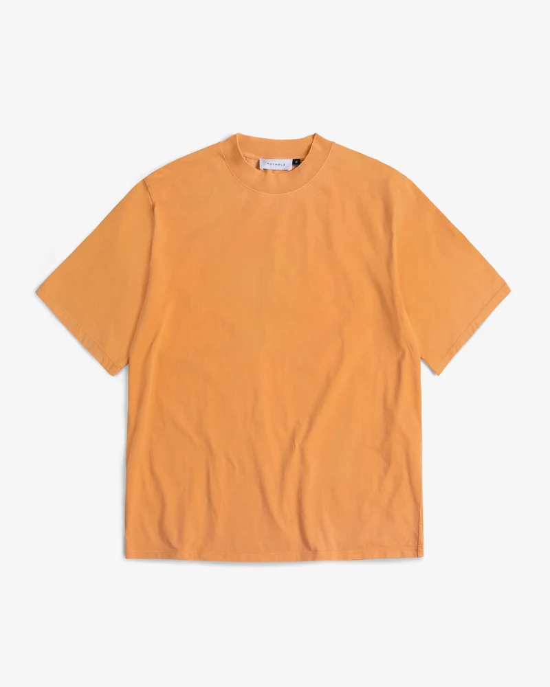 Oranges T-Shirt aus 100% Bio-Baumwolle von Rotholz