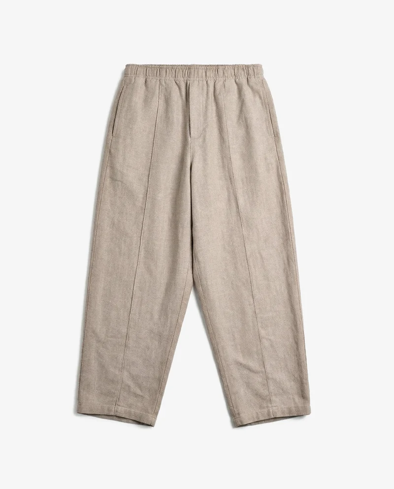 Beige Hose aus Bio-Baumwolle von Rotholz