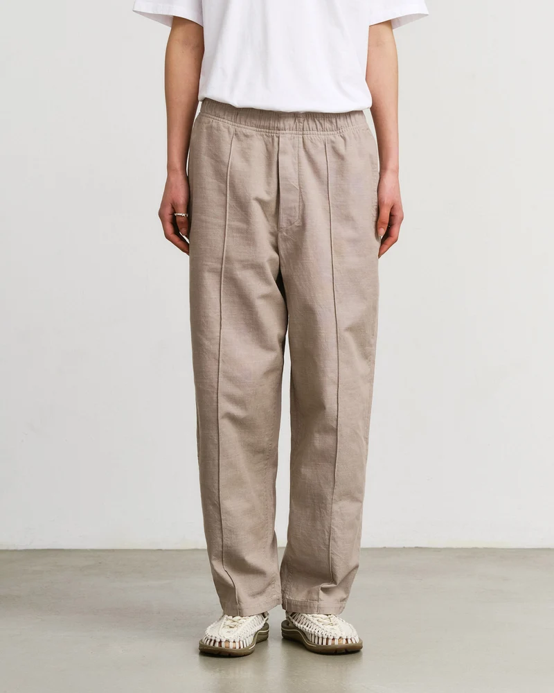 Beige Hose aus Bio-Baumwolle von Rotholz