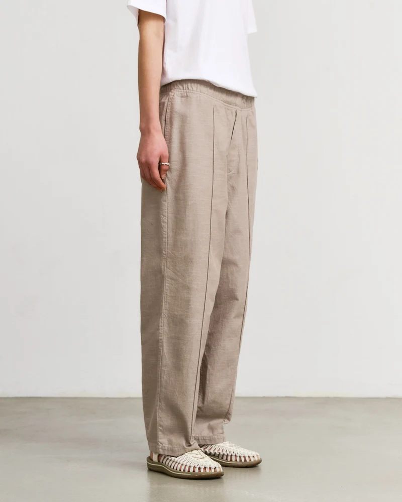 Beige Hose aus Bio-Baumwolle von Rotholz