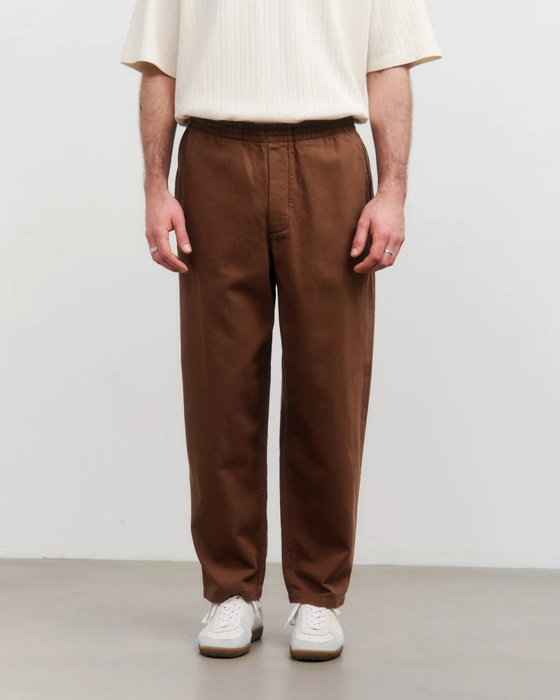 Braune Hose aus Bio-Baumwolle von Rotholz