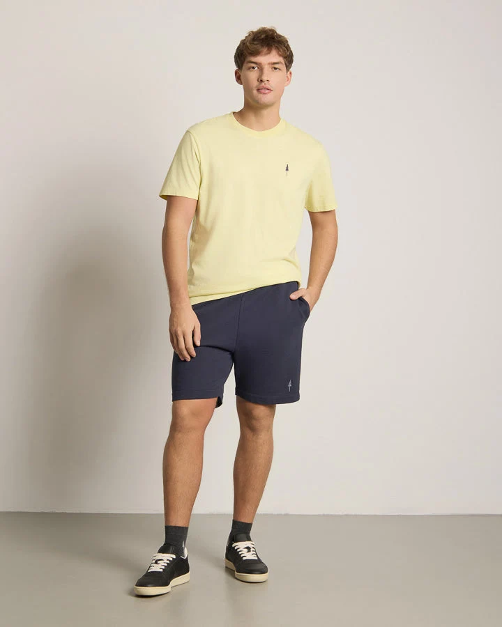 Dunkelblaue Shorts Tree aus 100% Bio-Baumwolle von Nikin