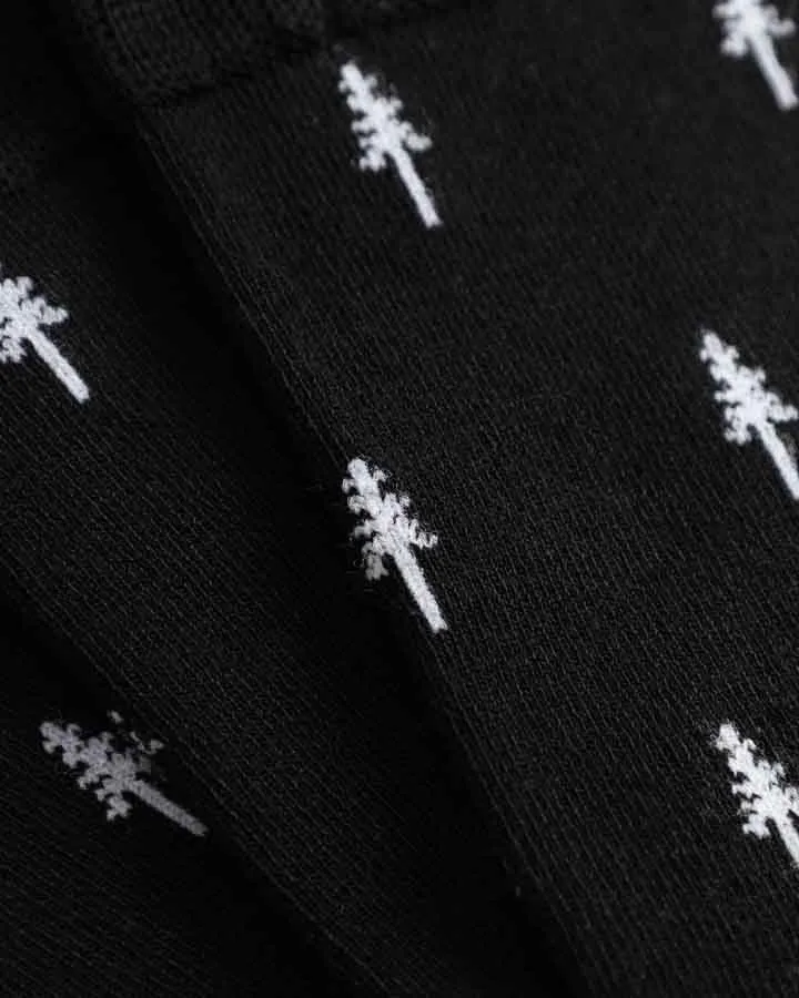 Schwarzes Socken-Set Tree Standard aus Tencel von Nikin