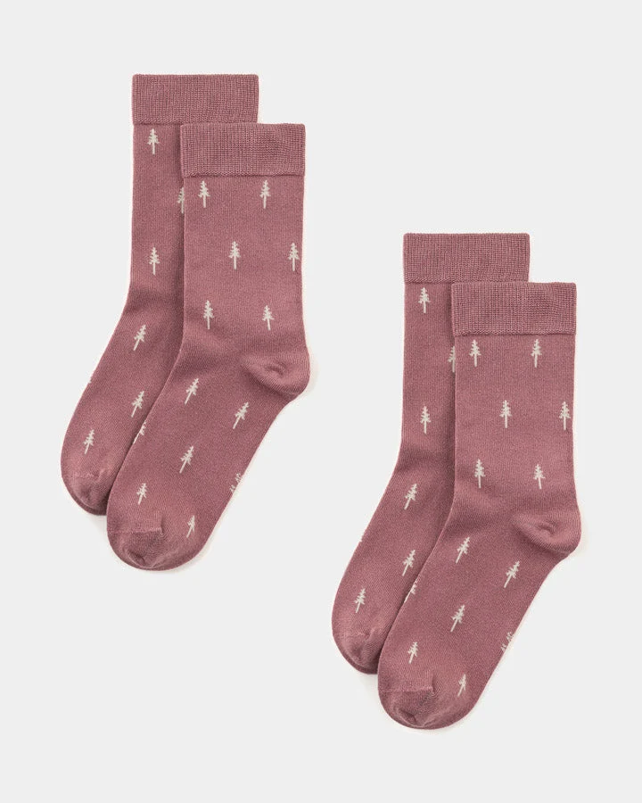 TreeSocks Standard Allover Bundle Rose Gold