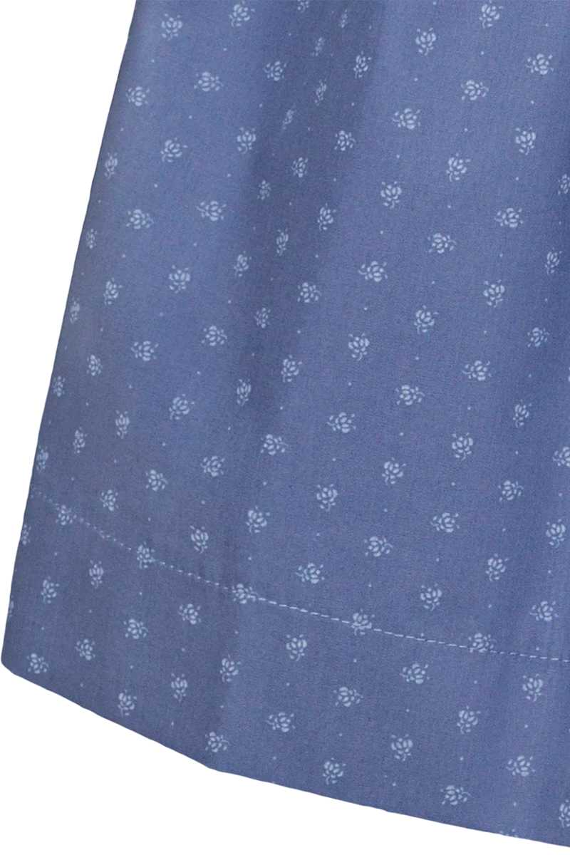 Kinderdirndl Leinen mit Bluse