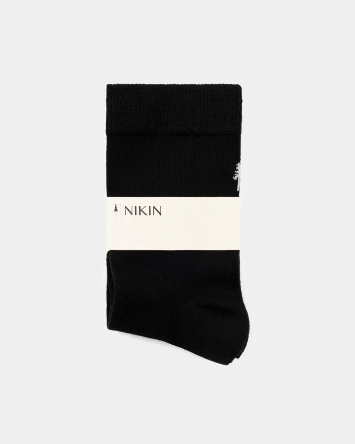 Schwarzes Socken-Set Tree Standard Plain aus Tencel von Nikin