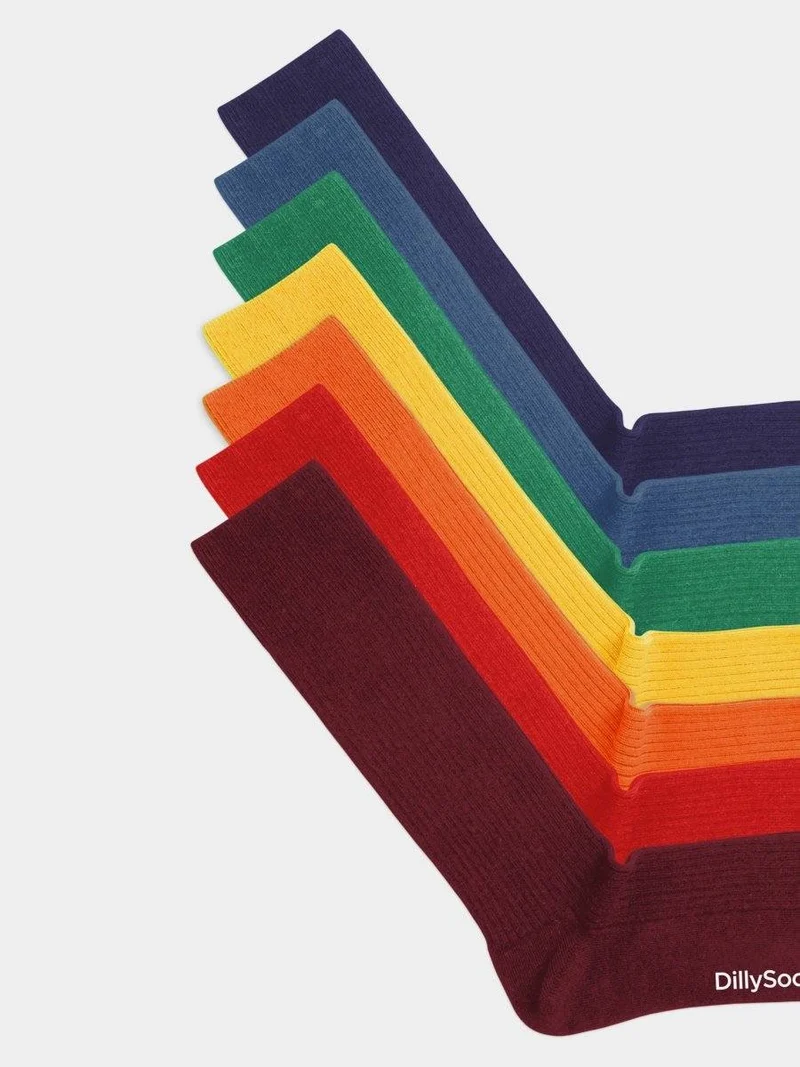Ribbed Rainbow (7er Pack)