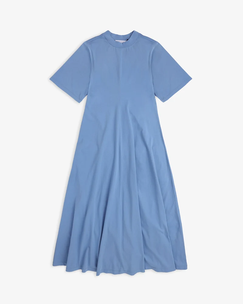 Blaues Kleid aus 100% Bio-Baumwolle von Rotholz