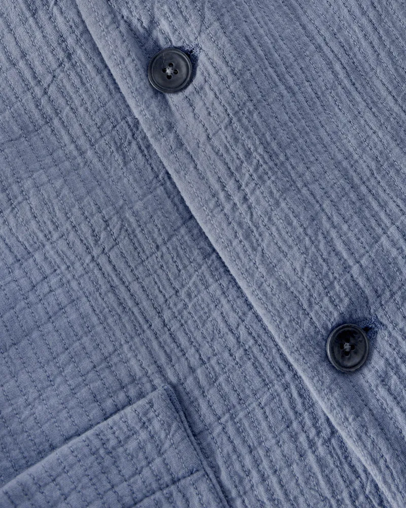 Workwear Blazer Bio Baumwolle - Hellblau