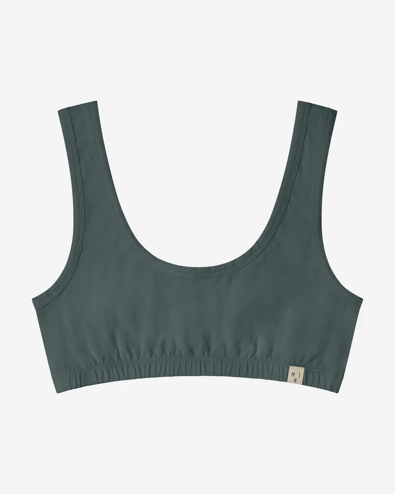Basic Bra petrol