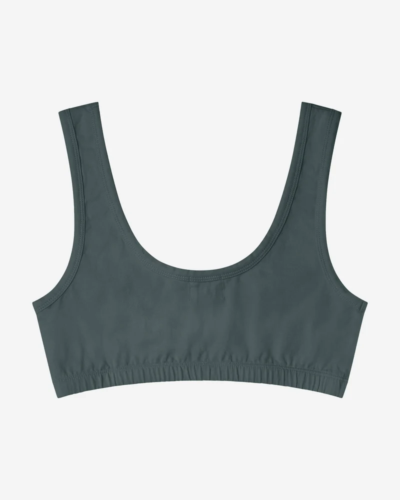 Basic Bra petrol