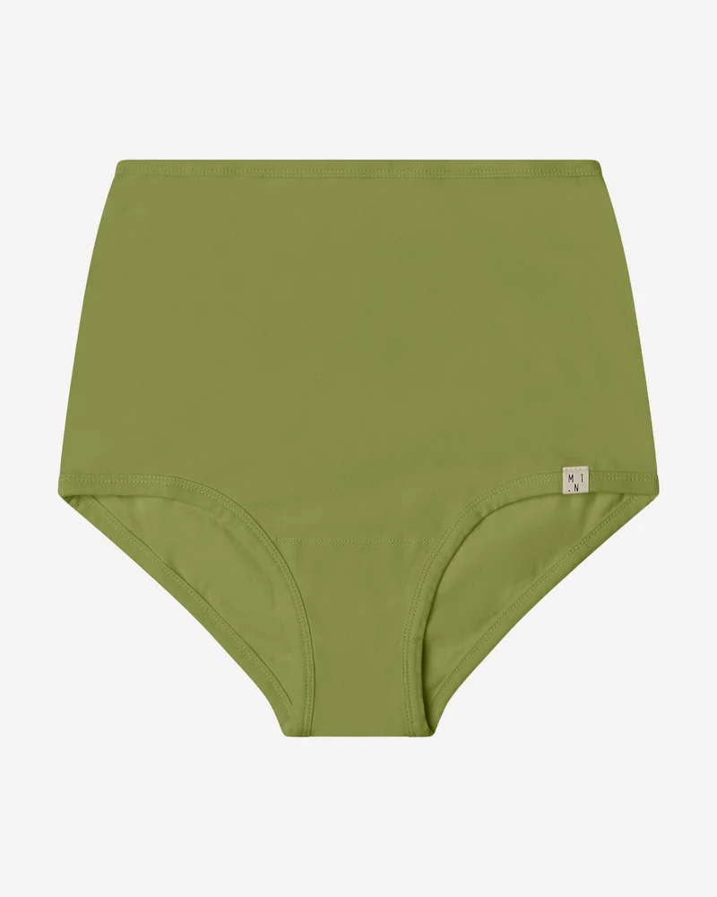Olivegrüne Unterhose Basic aus 100% Bio-Baumwolle von Matona
