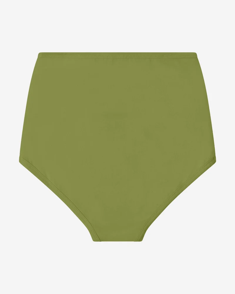 Olivegrüne Unterhose Basic aus 100% Bio-Baumwolle von Matona
