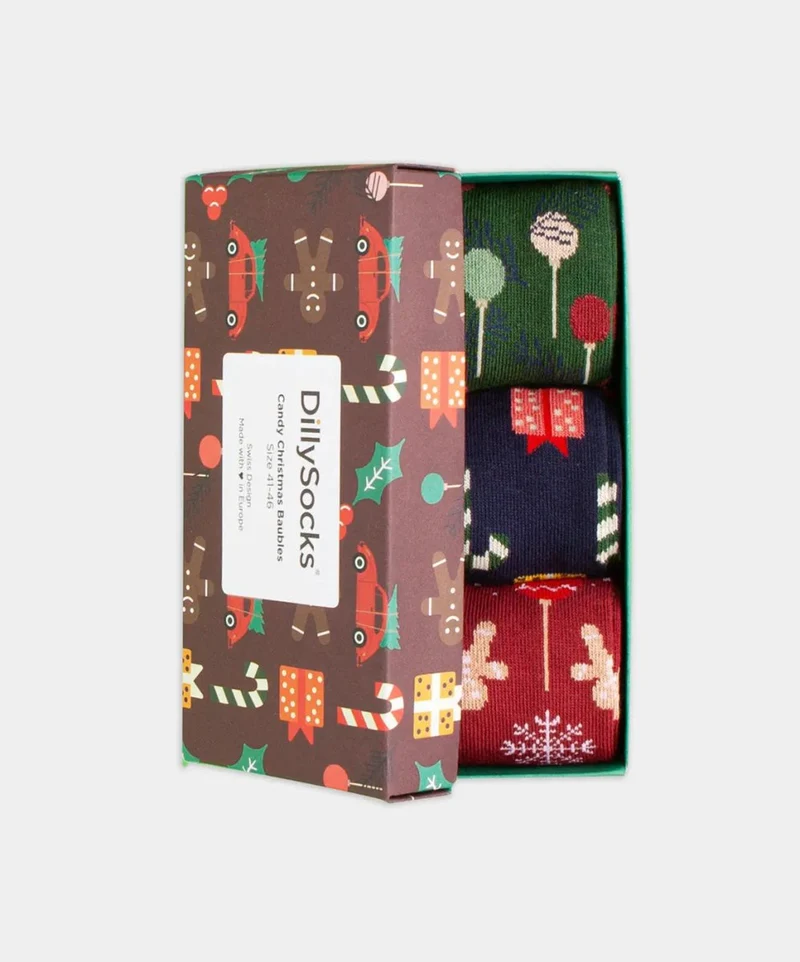 Candy Christmas Baubles (3er Box)
