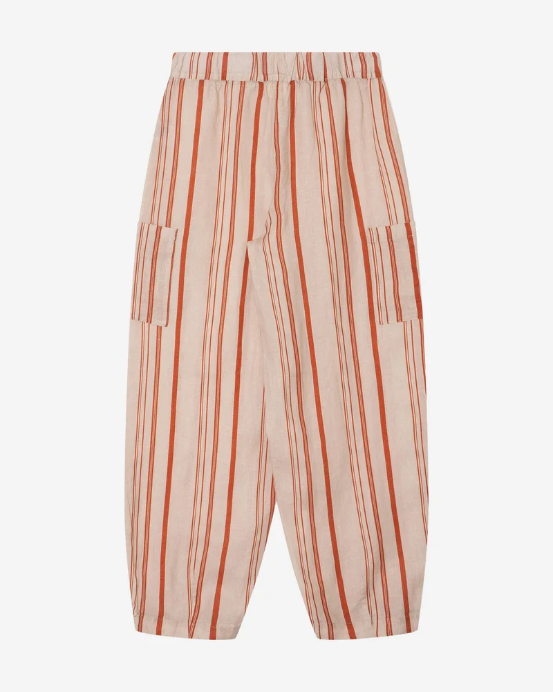 Gestreifte Hose aus 100% Leinen von Matona