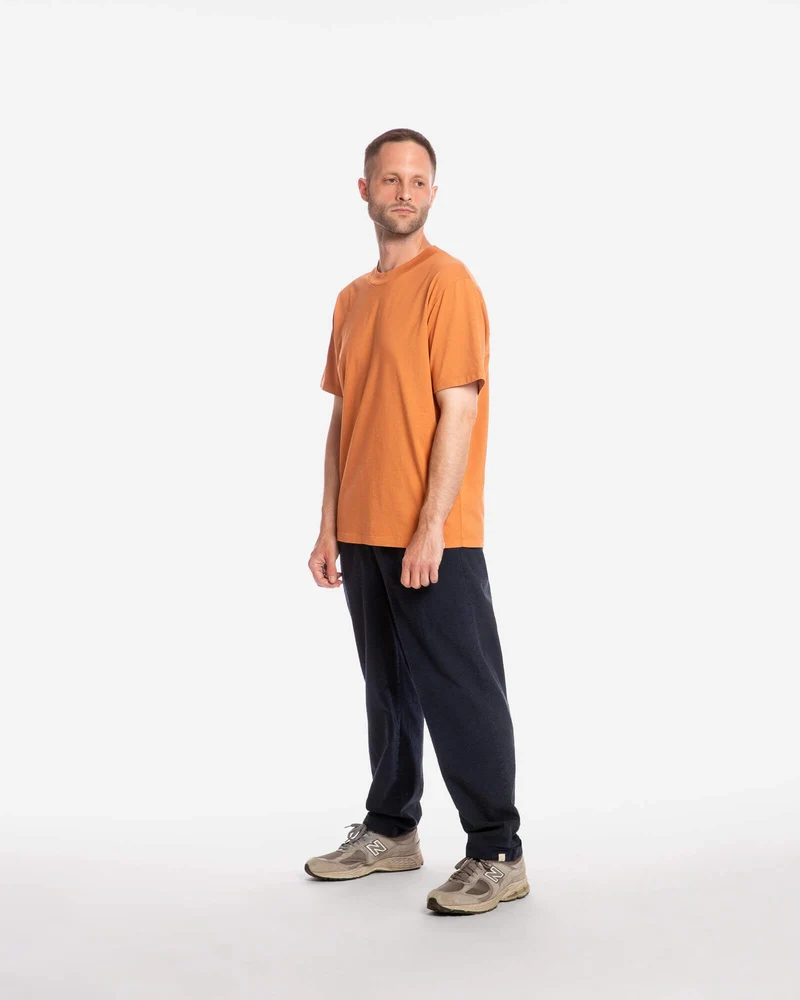 Dunkelblaue Hose aus 100% Bio-Baumwolle von Matona