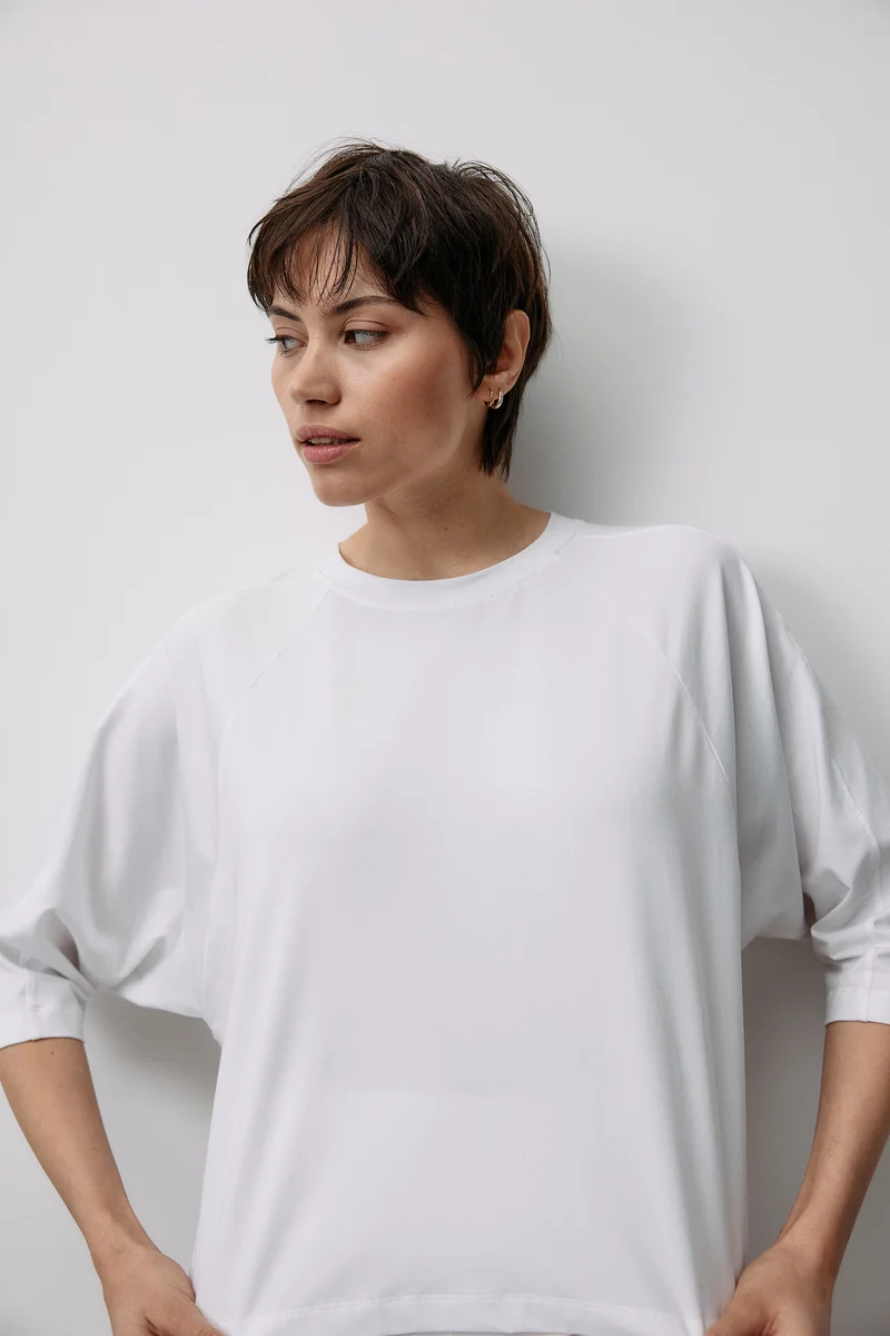 Neo Classic Effortless Top - infinity white