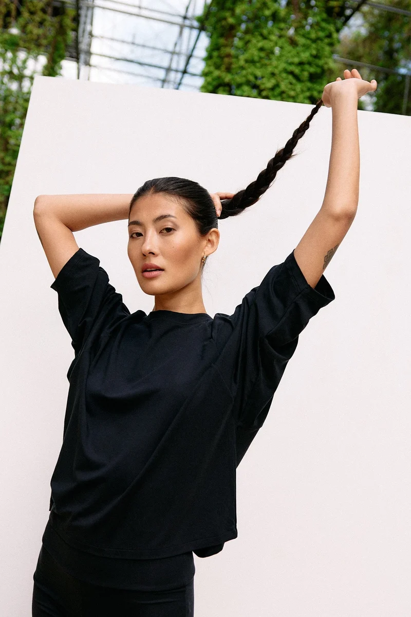 Neo Classic Effortless Top - black intense - von Moya Kala