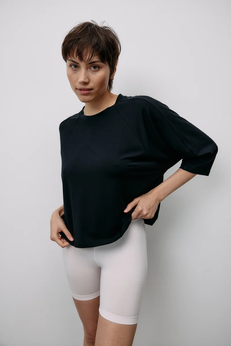 Neo Classic Effortless Top - black intense - von Moya Kala