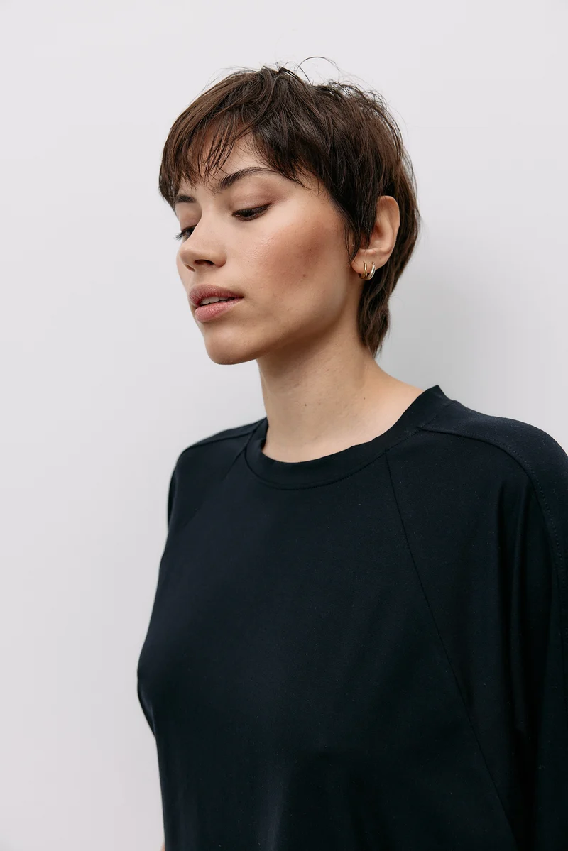 Neo Classic Effortless Top - black intense - von Moya Kala