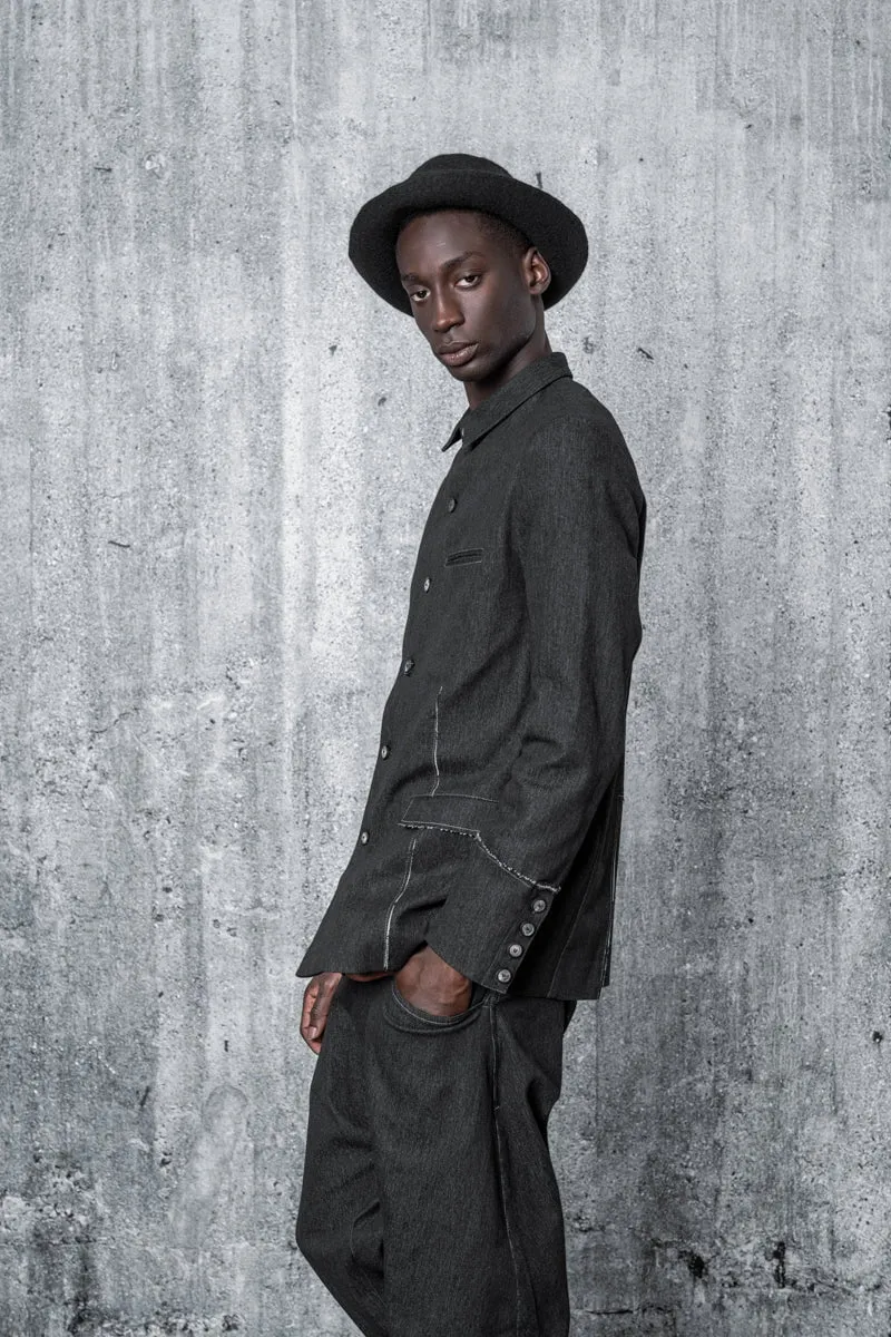 eigensinnig wien | FeuPop | Designer Baggy Jeans Outfit für Herren