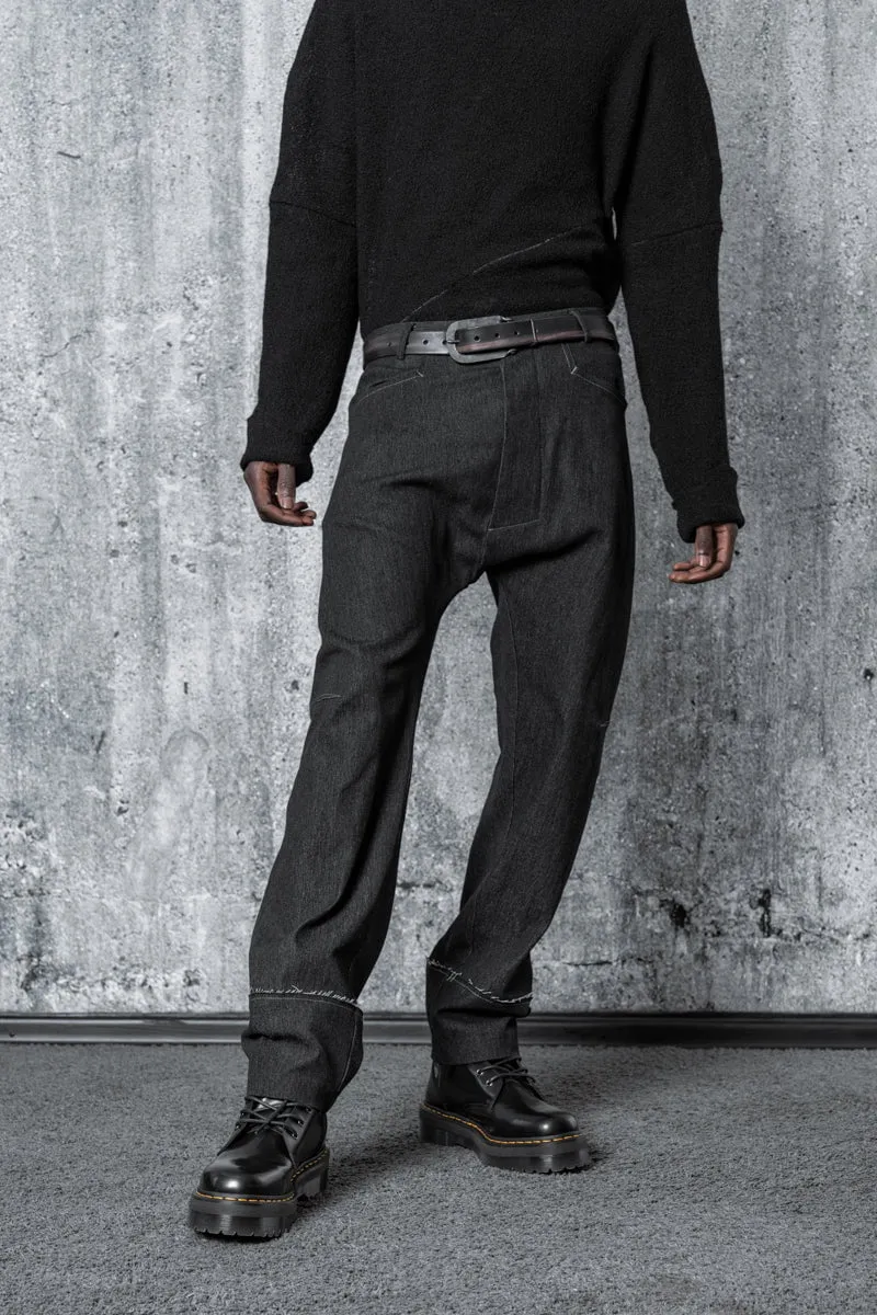 eigensinnig wien | FeuPop | Designer Baggy Jeans Outfit für Herren