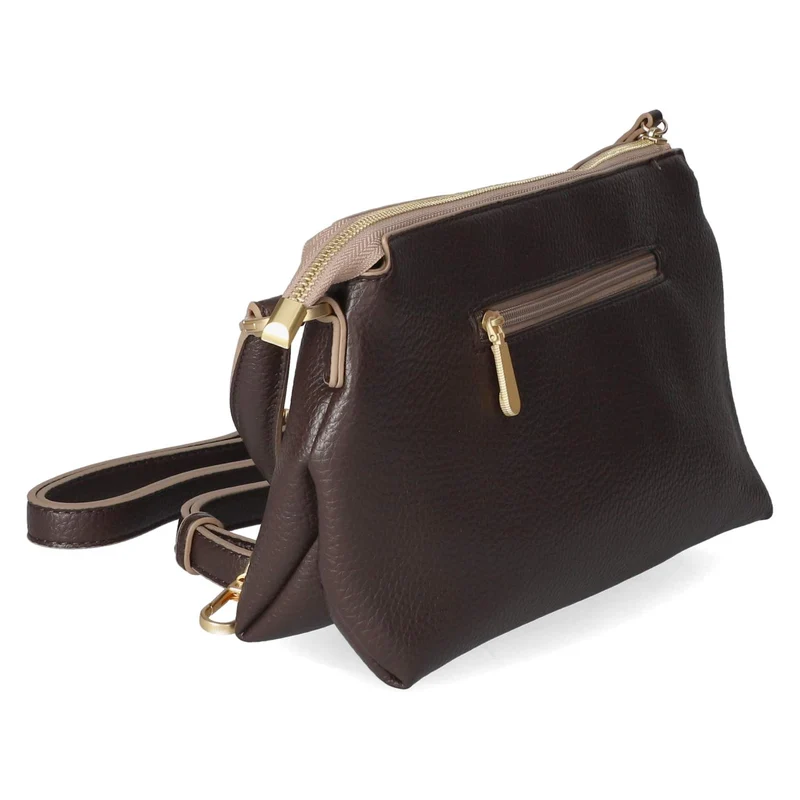 Schultertasche Braun