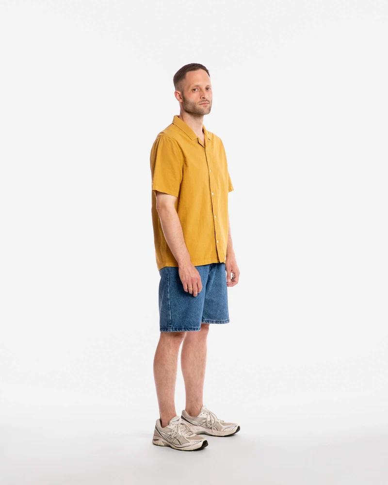 Gelbes Hemd Bowling aus 100% Bio-Baumwolle von Matona