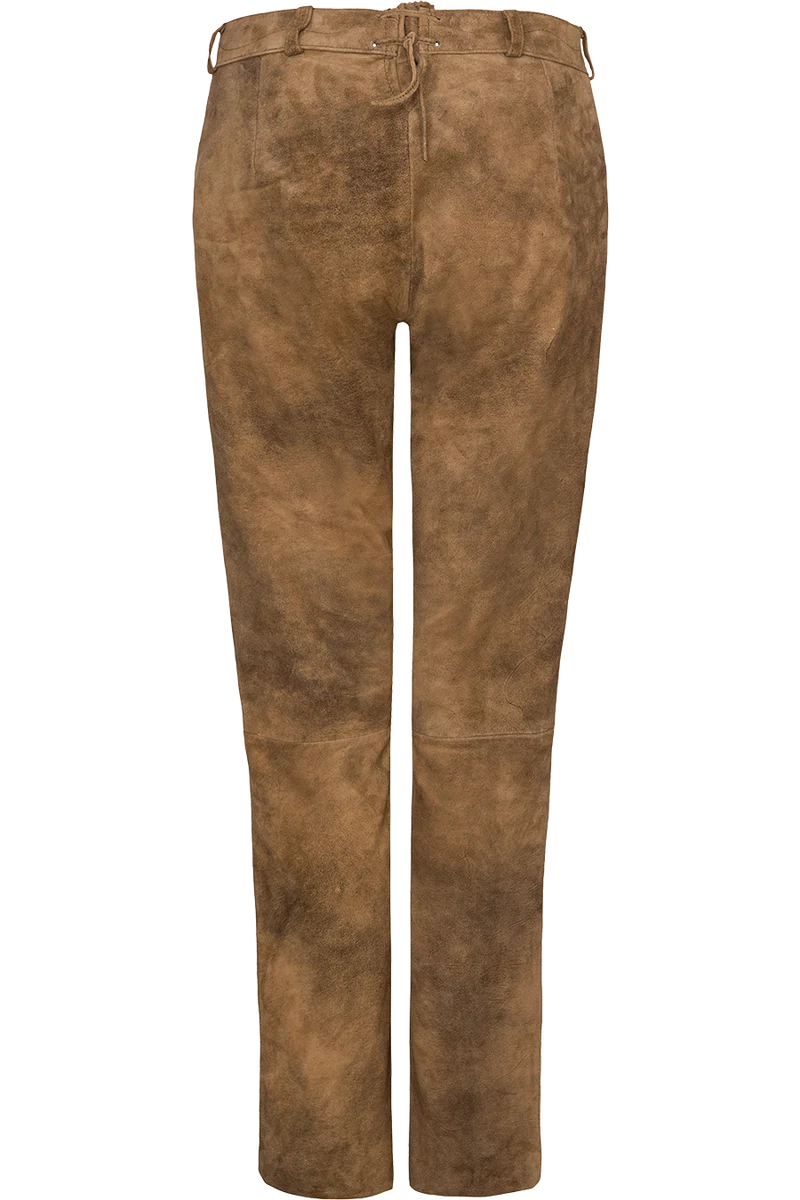 Damen Lederhose lang