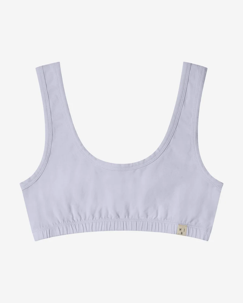 Lila BH Basic aus Bio-Baumwolle von Matona