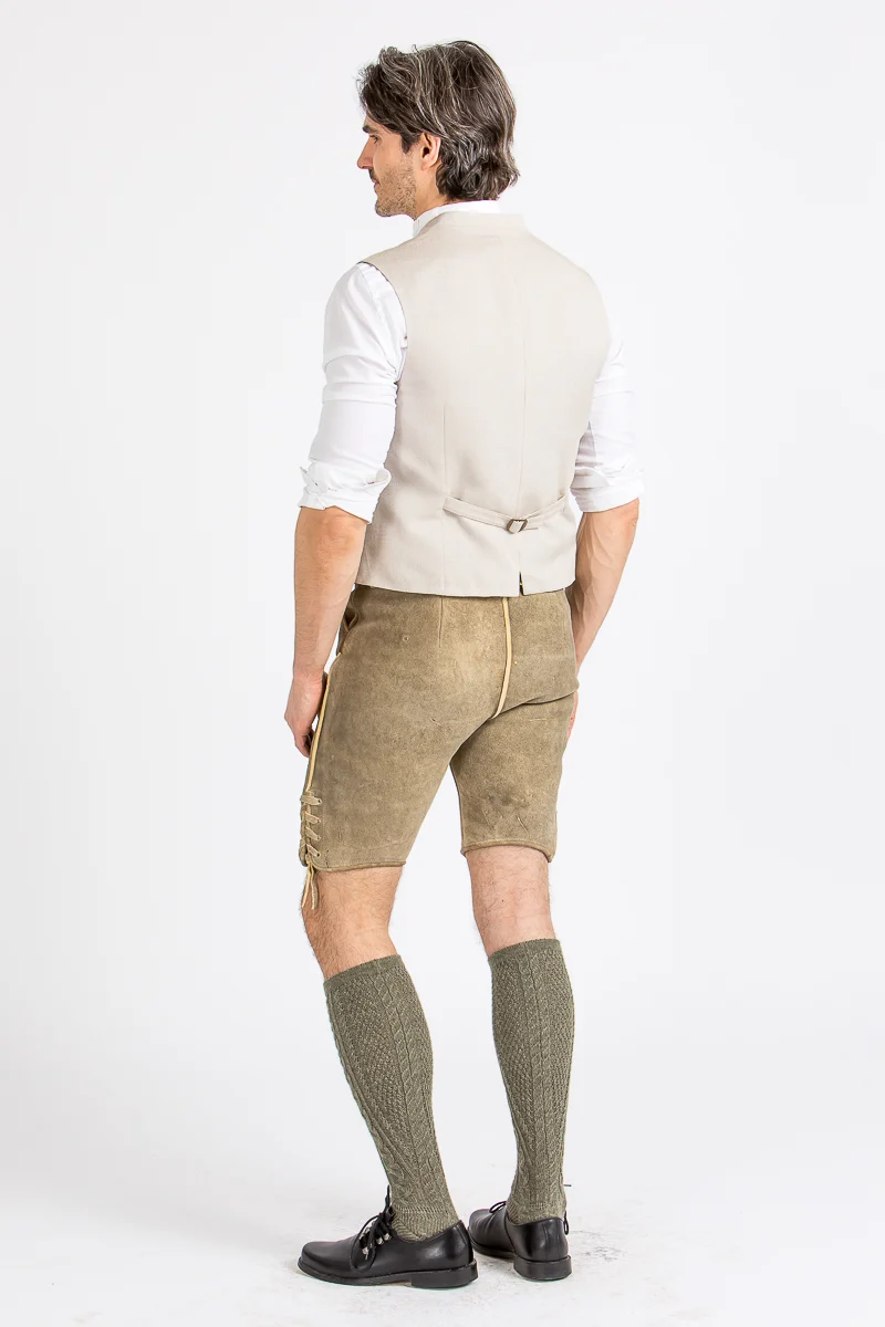 Alpenherz Trachtenweste Sebastian beige