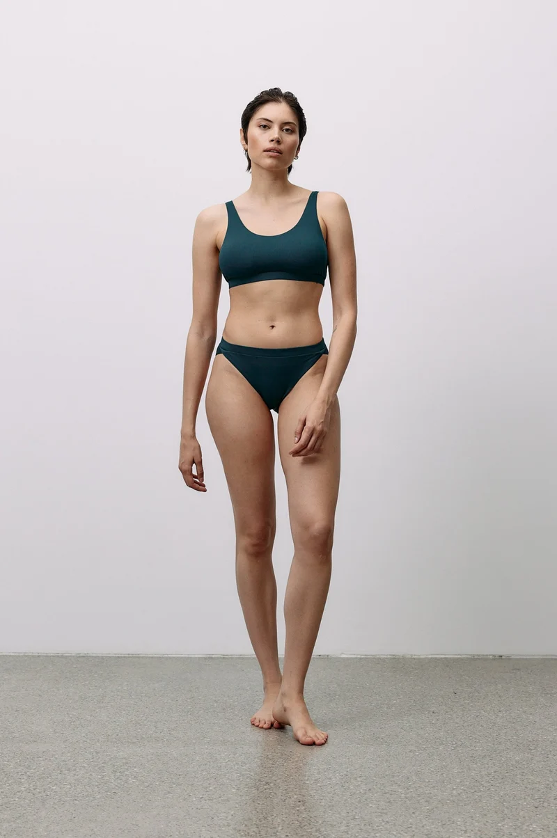 Hybrid Bikini Bottom - deep teal - von Moya Kala