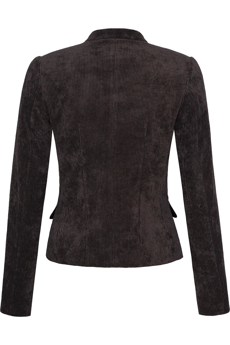 Damen Trachtenjacke aus Cord mit Stehkragen