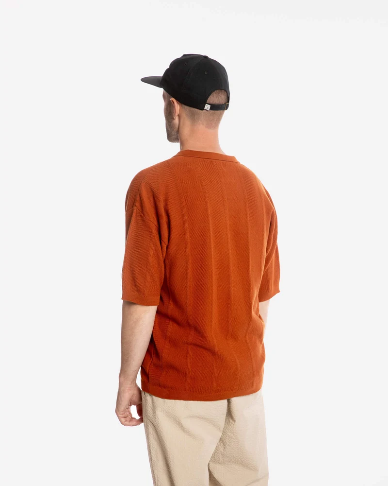 Rotes Polo Shirt aus 100% Bio-Baumwolle von Matona