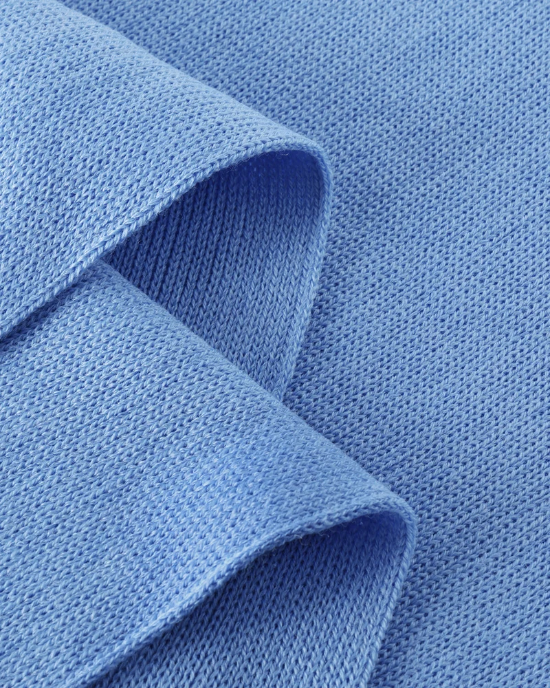 Strickschal Merinowolle - Hellblau von Rotholz
