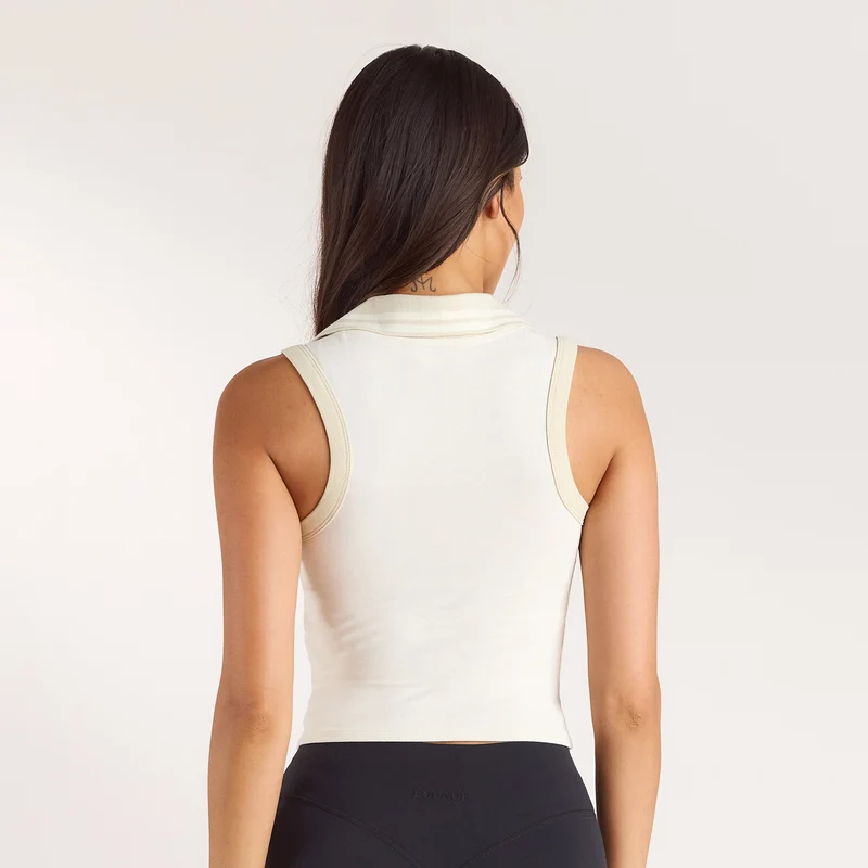 Polo-Top - Crèmefarbe