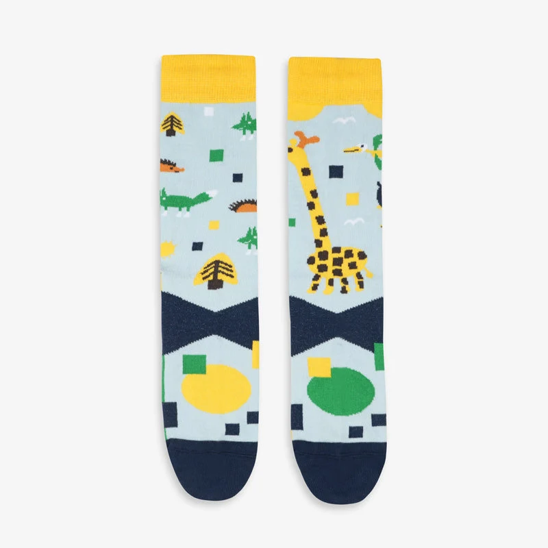 Bunte Socken ANIMALS Adults aus Bio-Baumwolle von Paar Socks