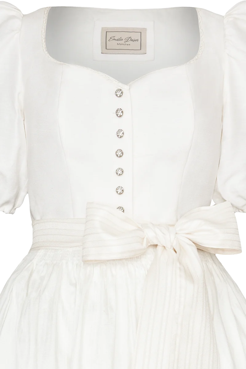 Hochzeitsdirndl lang mit Ärmel