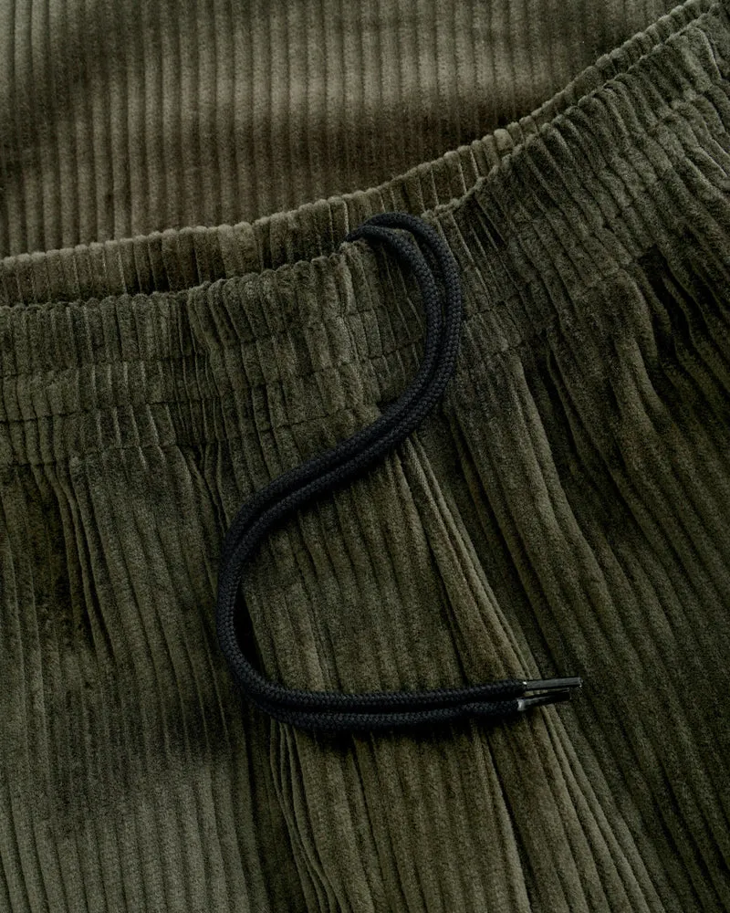 Dunkelgrün Cord Hose aus 100% Bio-Baumwolle von Rotholz