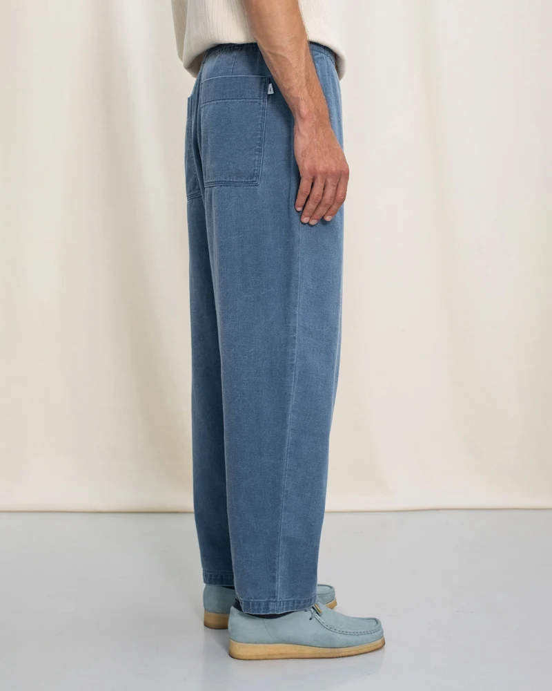 Blaue Denim Hose aus recycelter Baumwolle von Rotholz