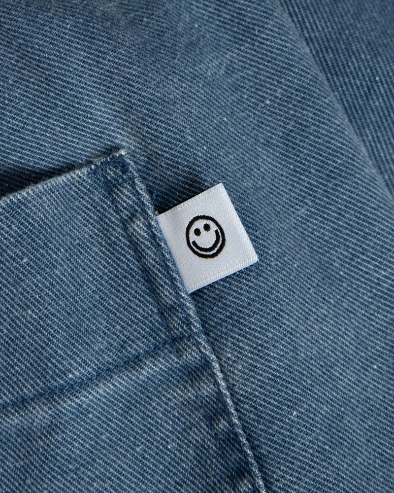 Blaue Denim Hose aus recycelter Baumwolle von Rotholz