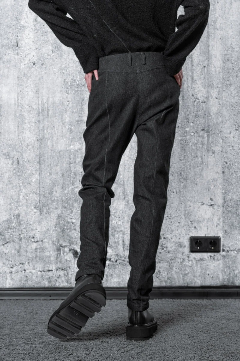 eigensinnig wien | Kierkegaard | Low Waist Jeans für Damen in Grau