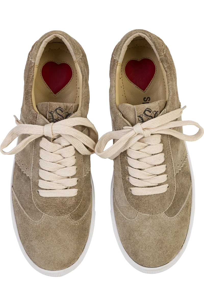Damen Trachten Sneaker Leder